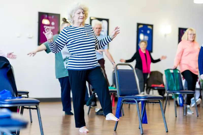 Exercise for 50+ with limited mobility